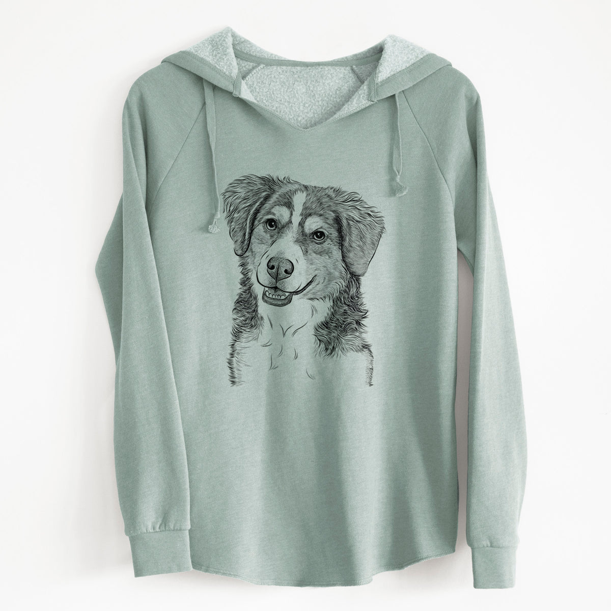 Bare Molly the Miniature Bernedoodle - Cali Wave Hooded Sweatshirt