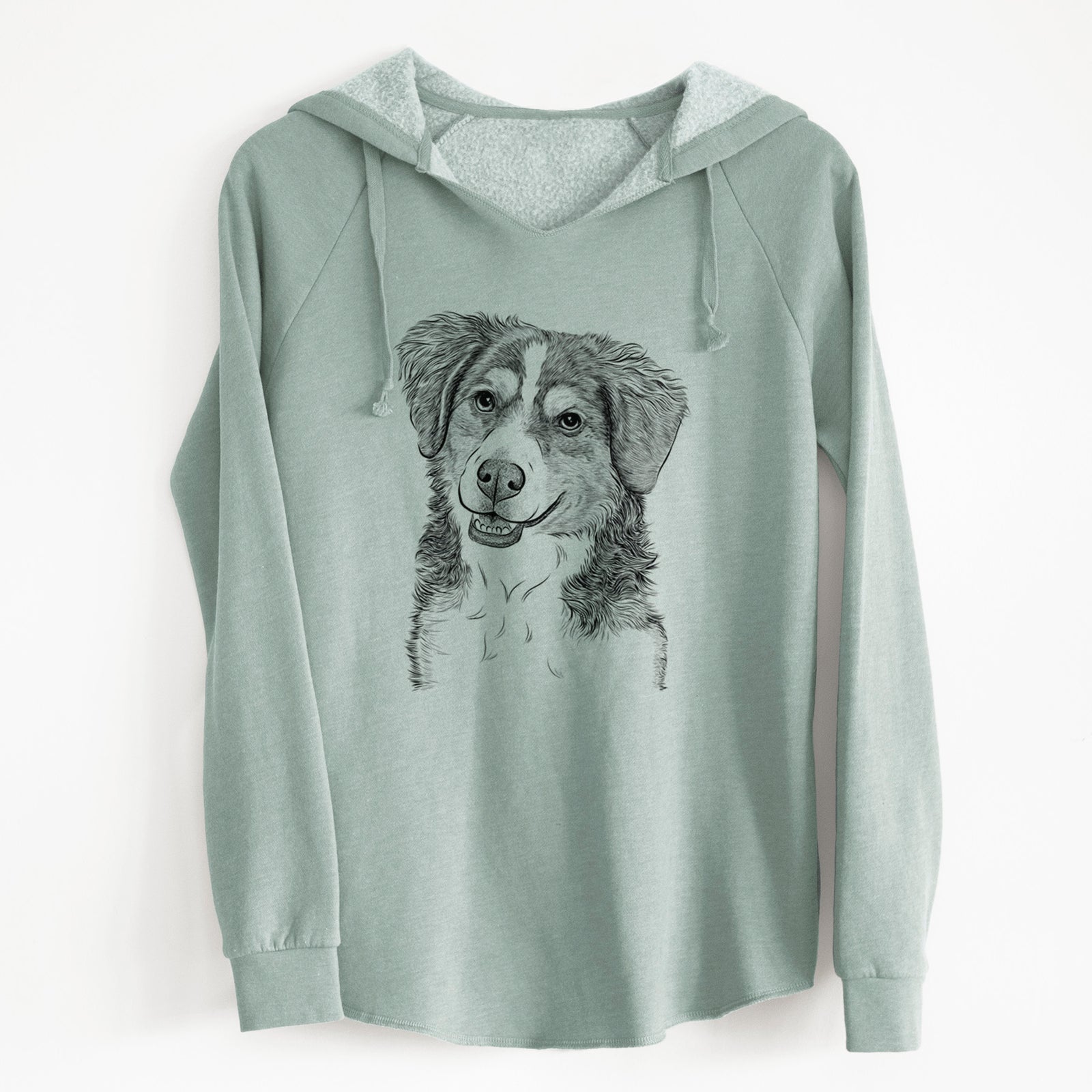 Bare Molly the Miniature Bernedoodle - Cali Wave Hooded Sweatshirt