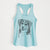 Molly the Miniature Bernedoodle - Women's Racerback Tanktop