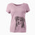 Bare Molly the Miniature Bernedoodle - Women's V-neck Shirt