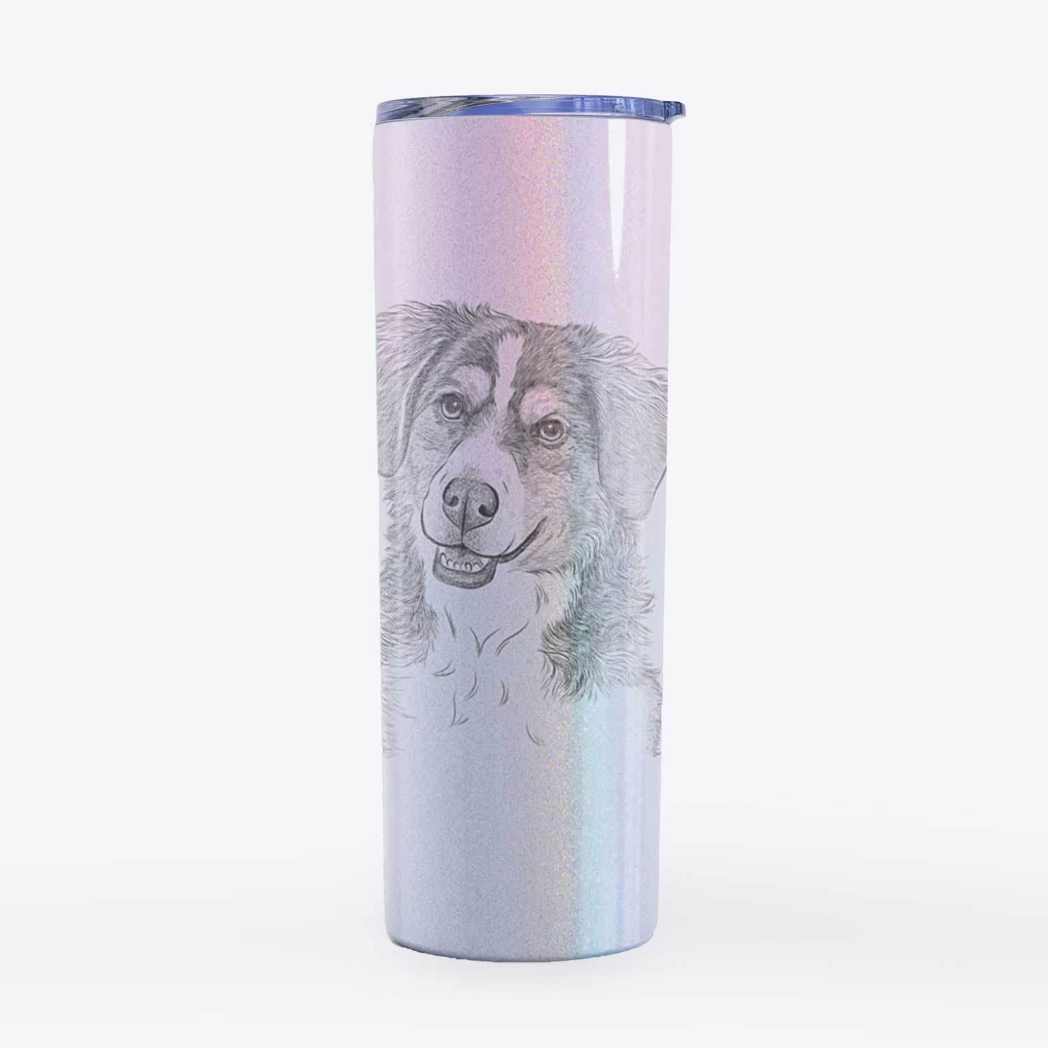 Molly the Miniature Bernedoodle - 20oz Skinny Tumbler