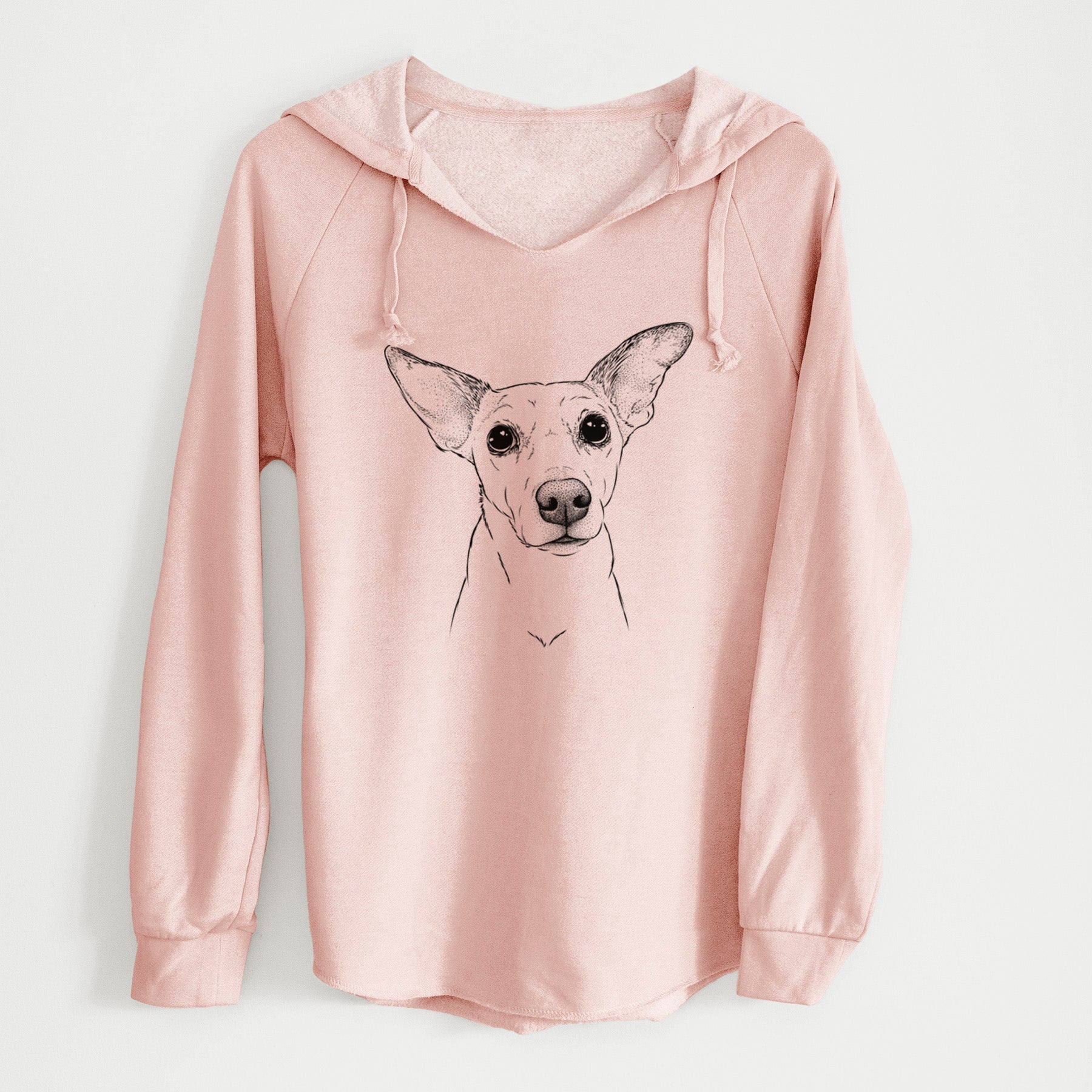 Bare Molly the Jack Russell Terrier - Cali Wave Hooded Sweatshirt