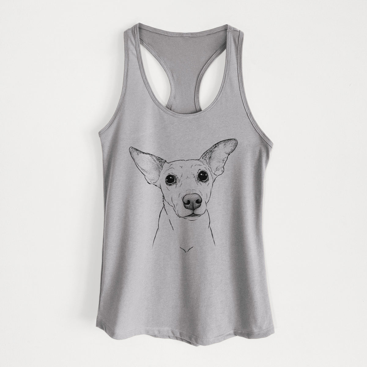 Molly the Jack Russell Terrier - Women&#39;s Racerback Tanktop