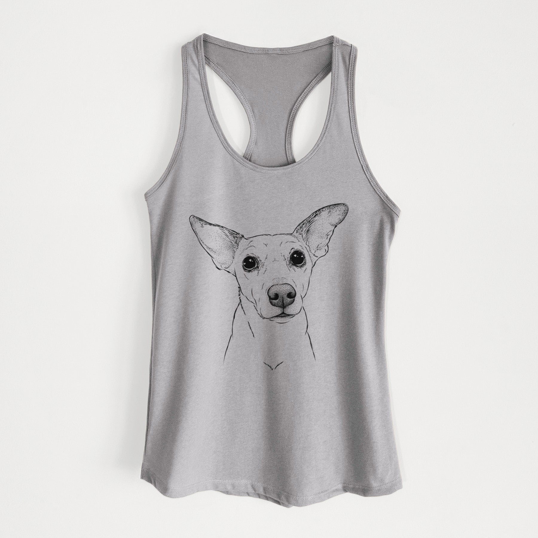 Molly the Jack Russell Terrier - Women's Racerback Tanktop