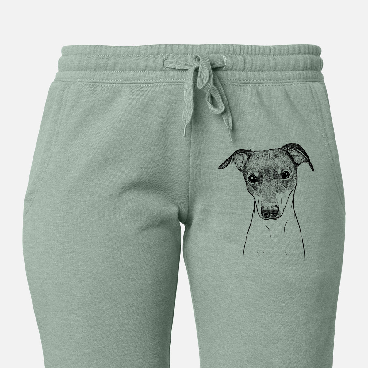 Momo the Japanese Terrier - Women&#39;s Cali Wave Joggers