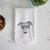 Momo the Japanese Terrier Decorative Hand Towel