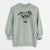 Bare Momo the Japanese Terrier - Unisex Pigment Dyed Crew Sweatshirt