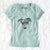 Bare Momo the Japanese Terrier - Women's V-neck Shirt