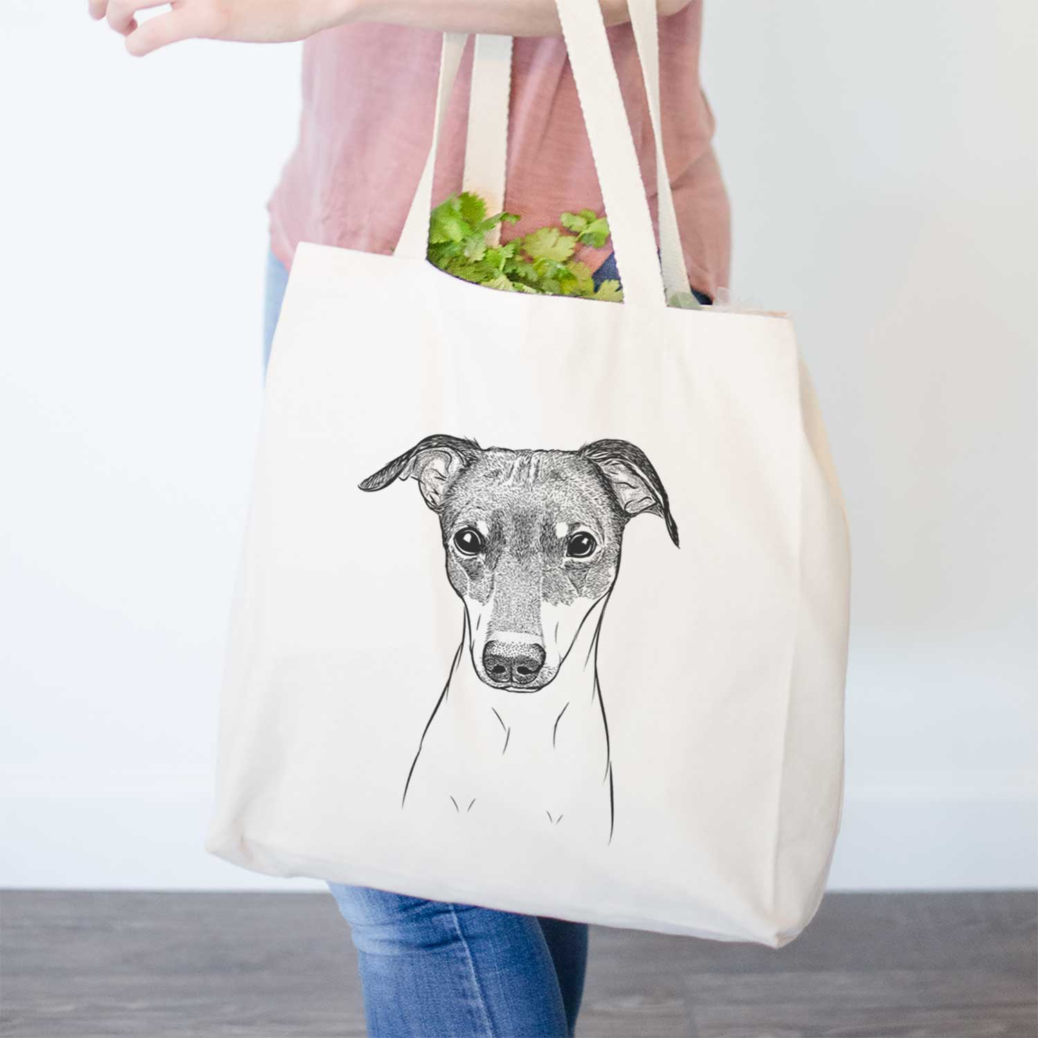 Momo the Japanese Terrier - Tote Bag