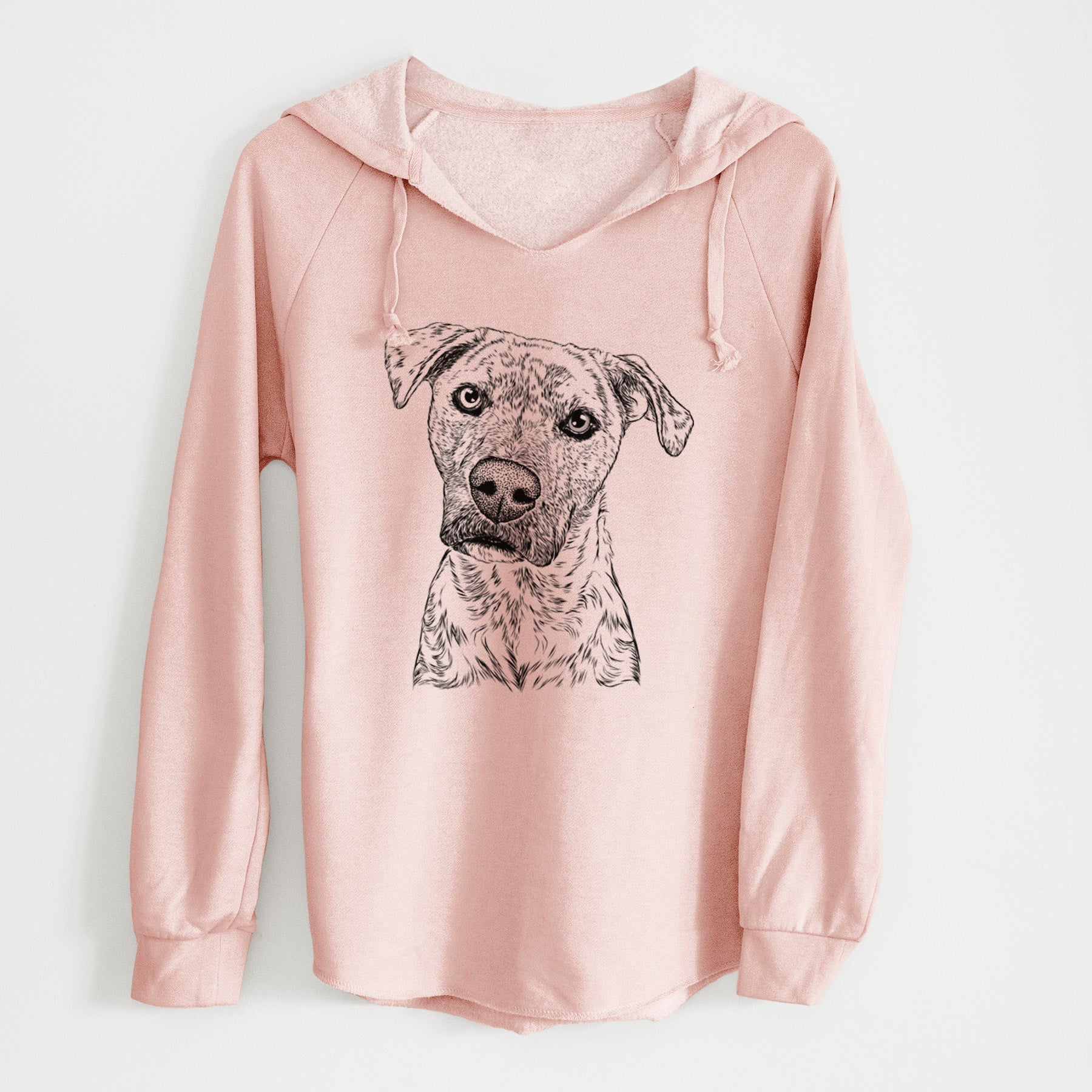 Bare Monster Baby the Pitbull Mix - Cali Wave Hooded Sweatshirt