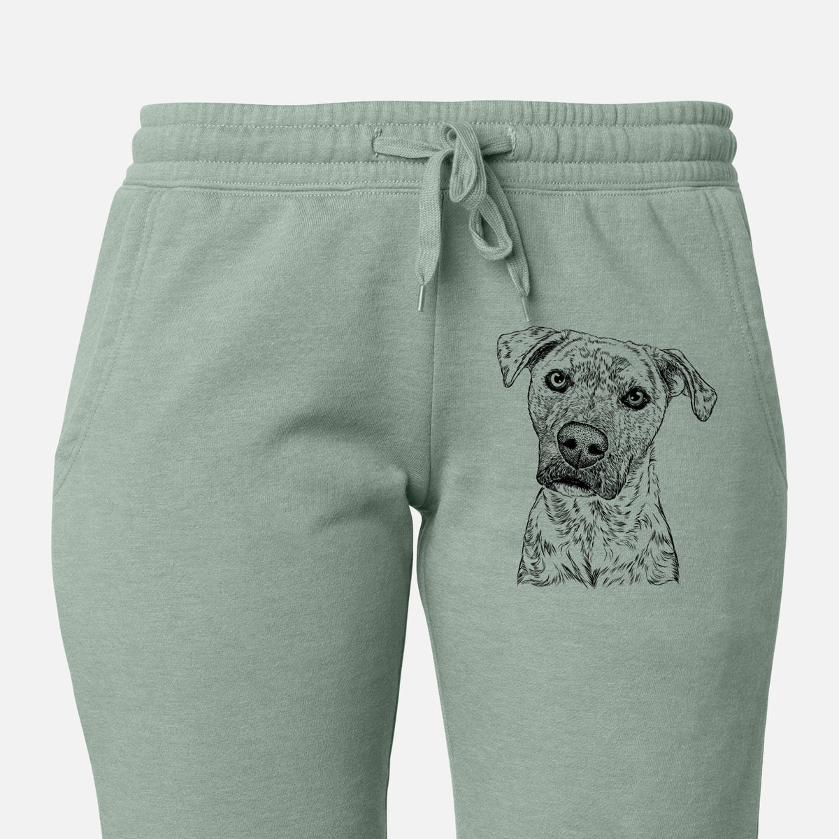 Monster Baby the Pitbull Mix - Women&#39;s Cali Wave Joggers