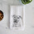 Monster Baby the Pitbull Mix Decorative Hand Towel