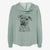 Monster Baby the Pitbull Mix - Women's Cali Wave Zip-Up Sweatshirt