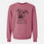 Bare Monster Baby the Pitbull Mix - Unisex Pigment Dyed Crew Sweatshirt