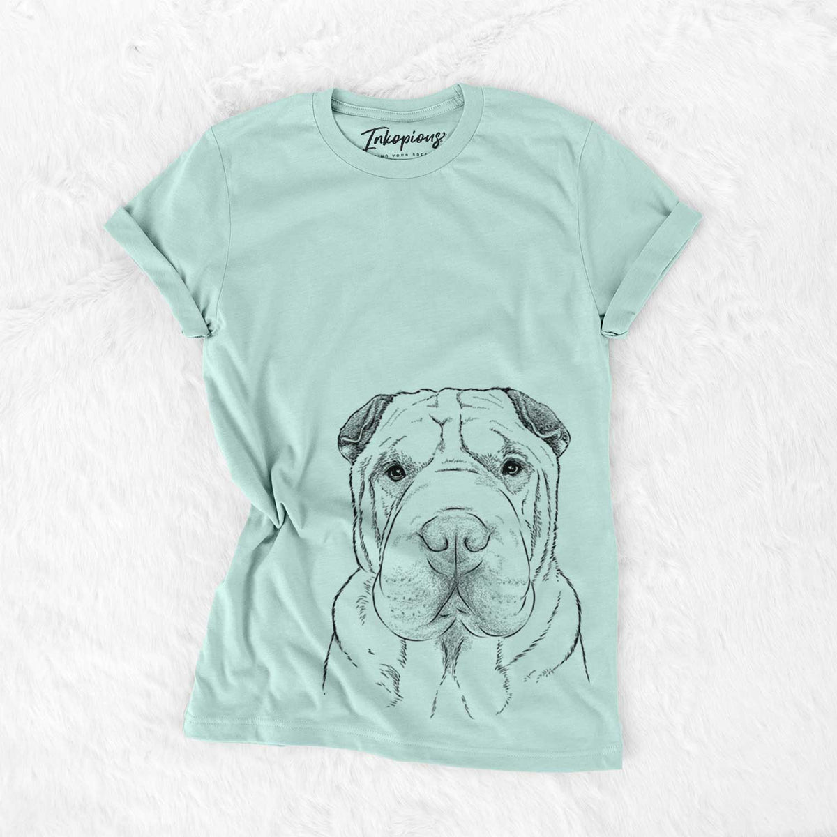 Bare Moomers the Shar Pei - Unisex Crewneck