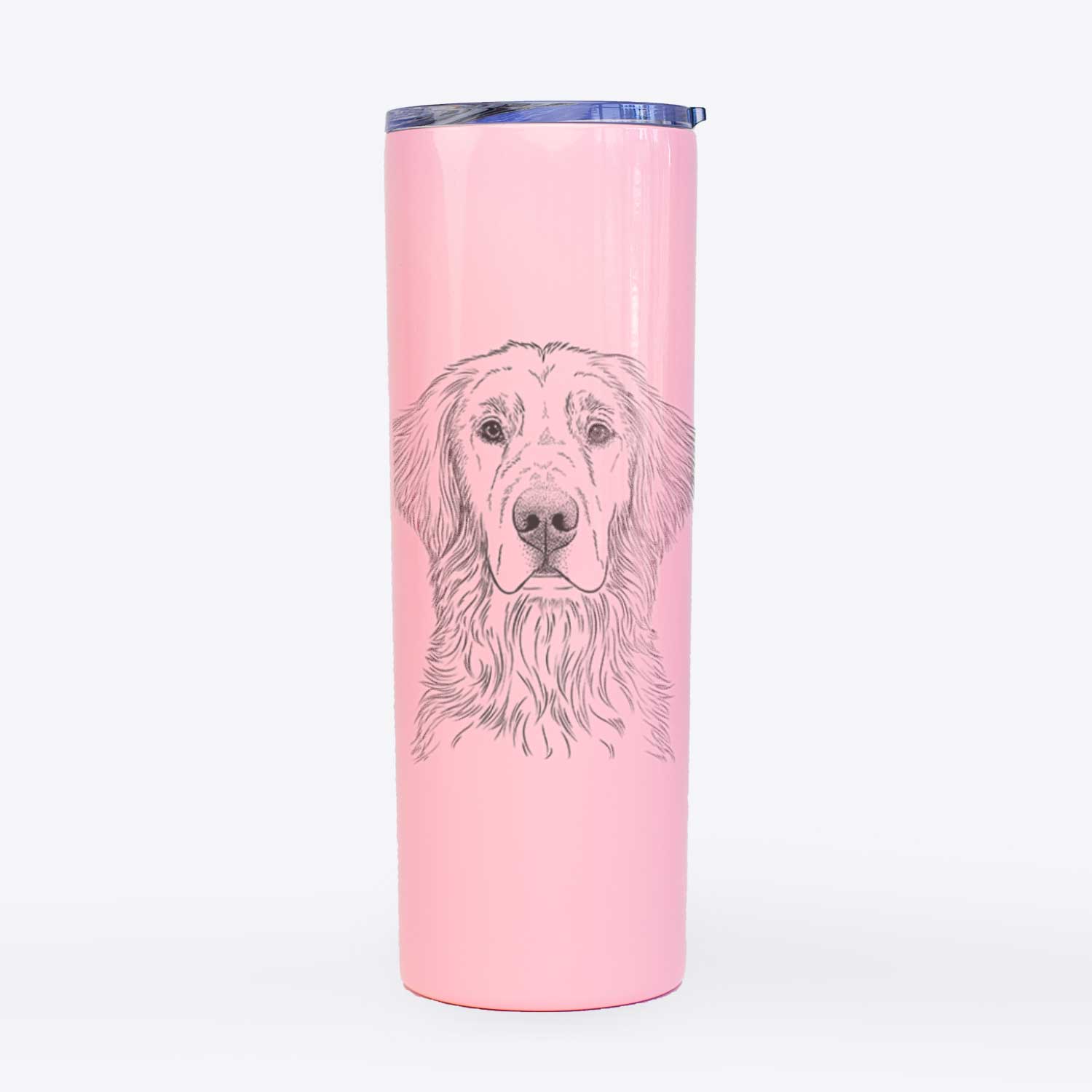 Moose the Field Golden Retriever - 20oz Skinny Tumbler