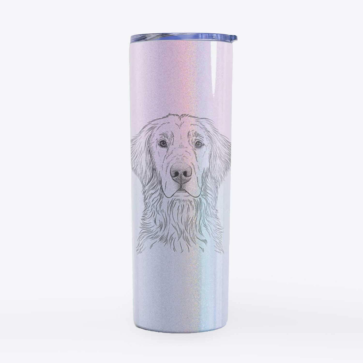 Moose the Field Golden Retriever - 20oz Skinny Tumbler