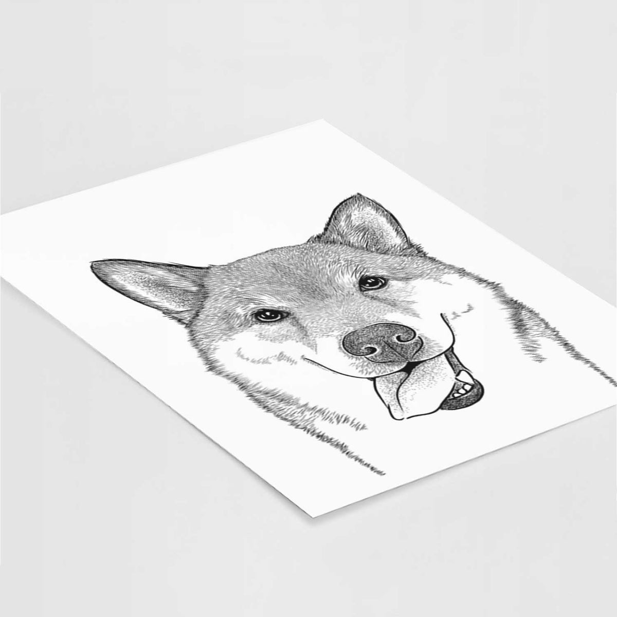 Mothra the Shiba Inu Art Print