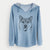 Bare Mothra the Shiba Inu - Cali Wave Hooded Sweatshirt