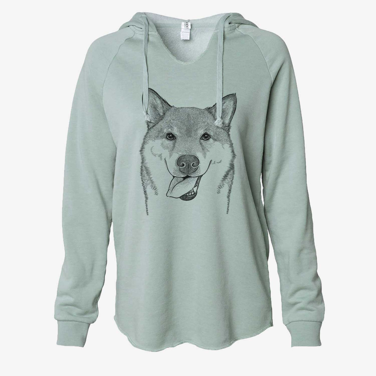 Mothra the Shiba Inu - Cali Wave Hooded Sweatshirt