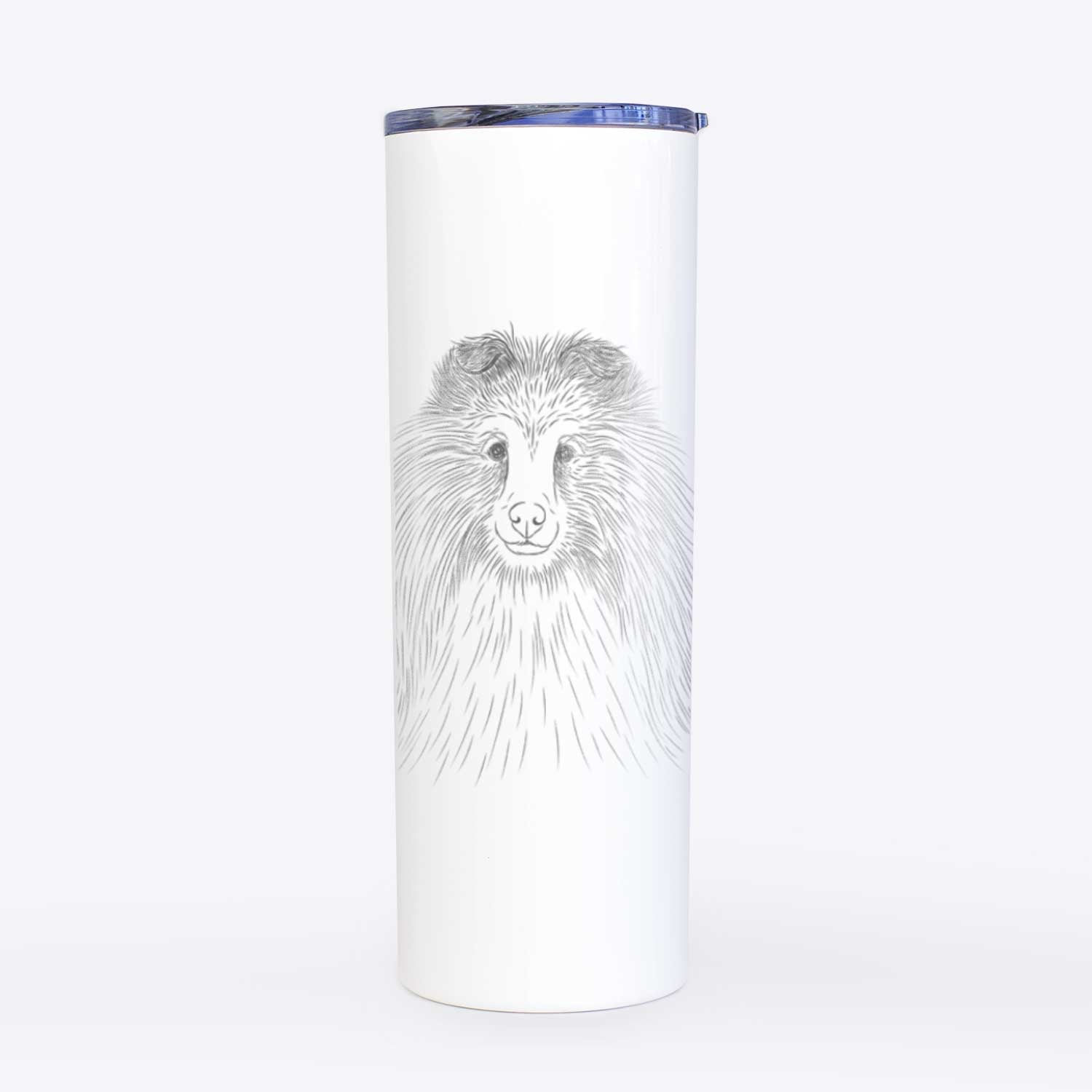 Moxie the Shetland Sheepdog - 20oz Skinny Tumbler