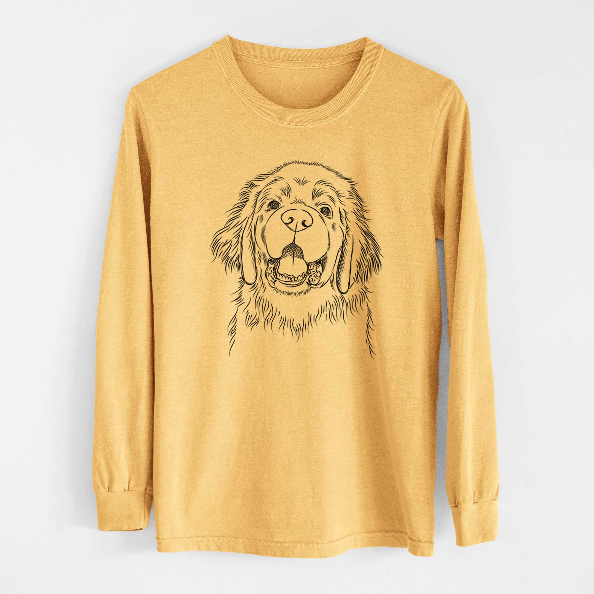 Bare Mozart the Newfoundland - Heavyweight 100% Cotton Long Sleeve