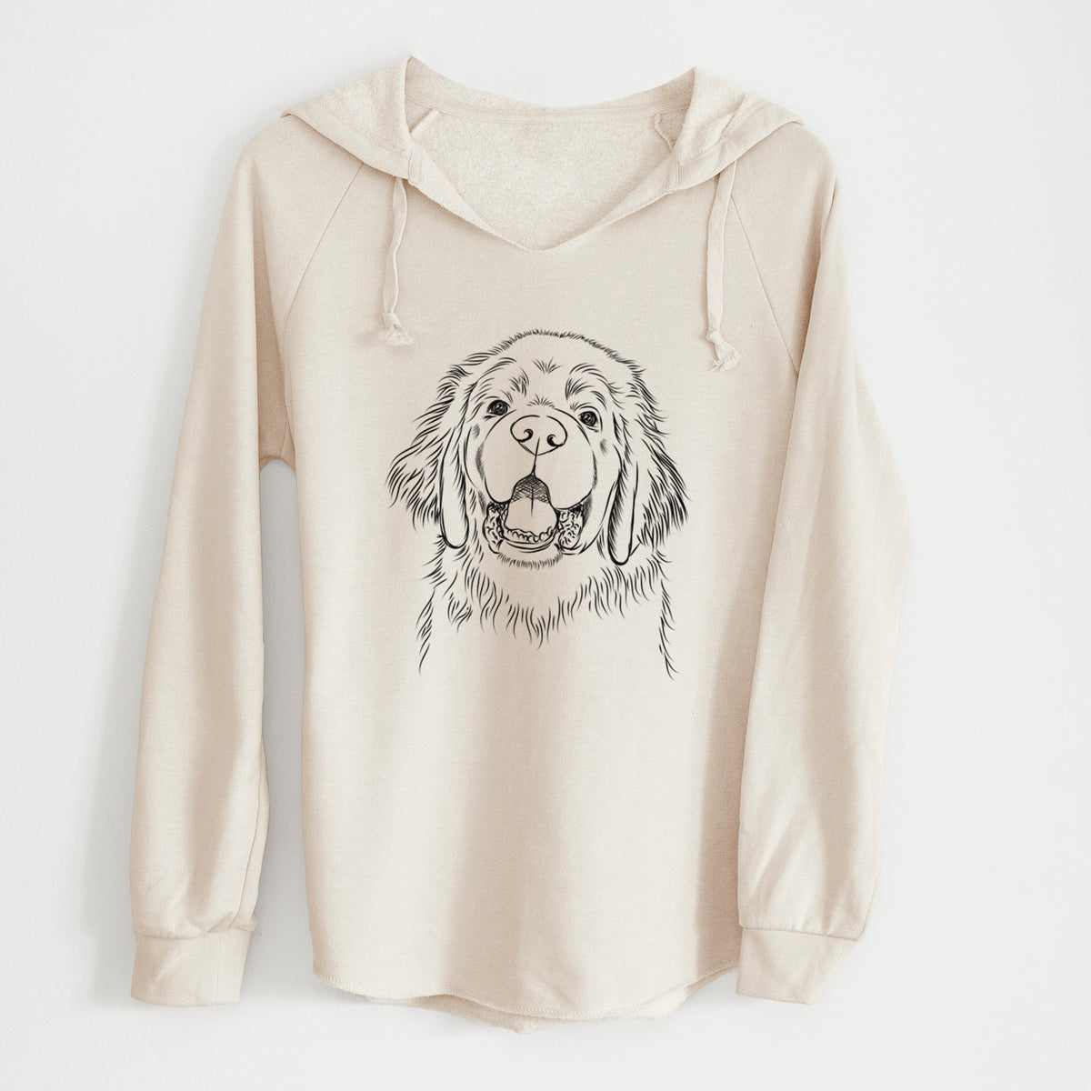 Bare Mozart the Newfoundland - Cali Wave Hooded Sweatshirt