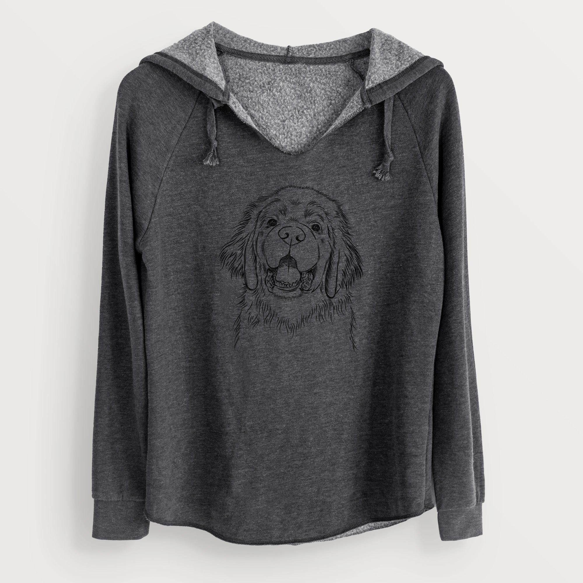 Bare Mozart the Newfoundland - Cali Wave Hooded Sweatshirt