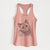 Mr. Maverick the Keeshond - Women's Racerback Tanktop