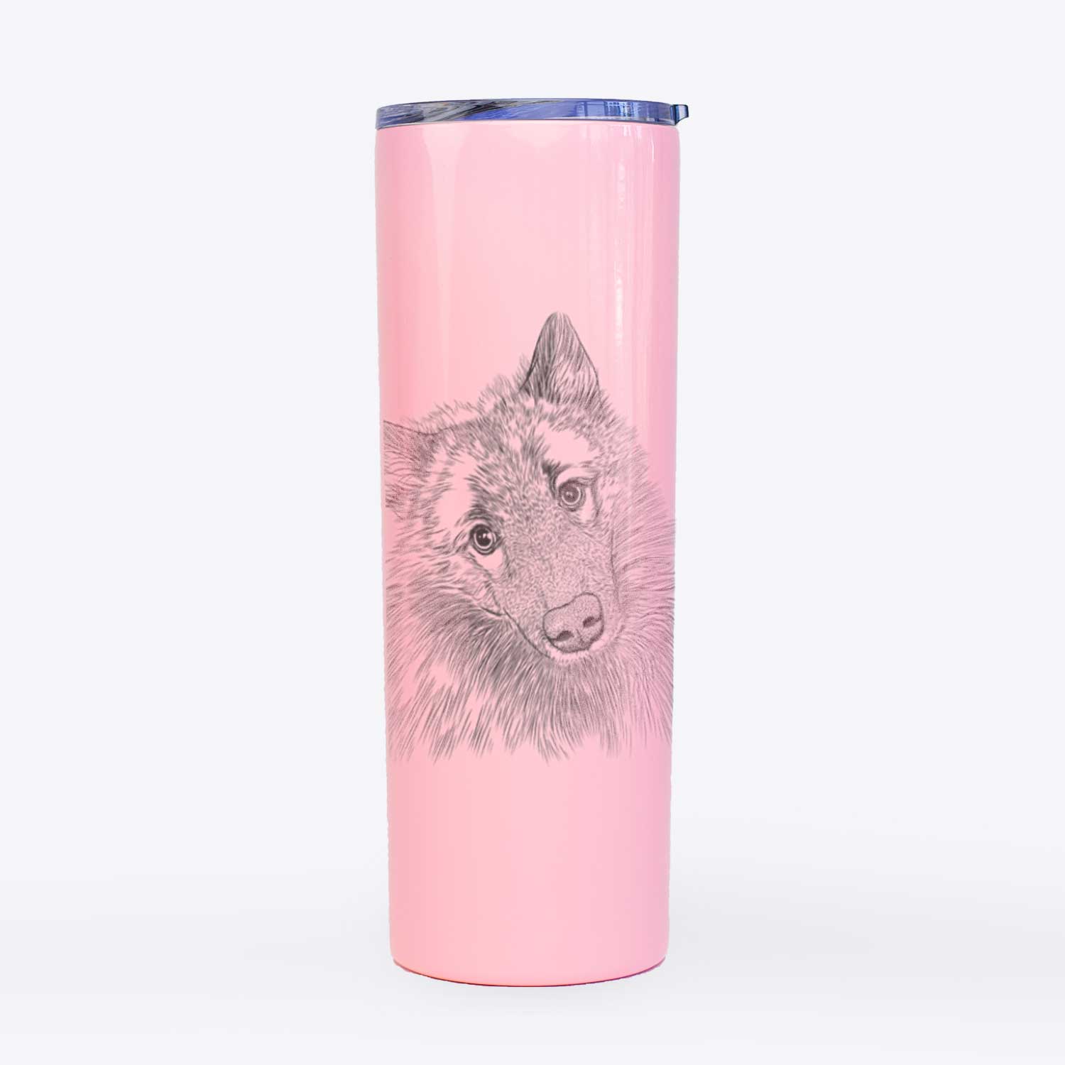 Mr. Maverick the Keeshond - 20oz Skinny Tumbler