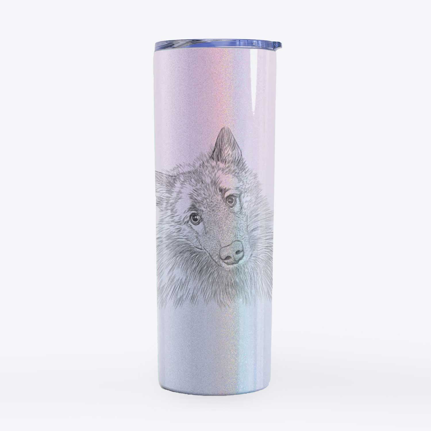 Mr. Maverick the Keeshond - 20oz Skinny Tumbler