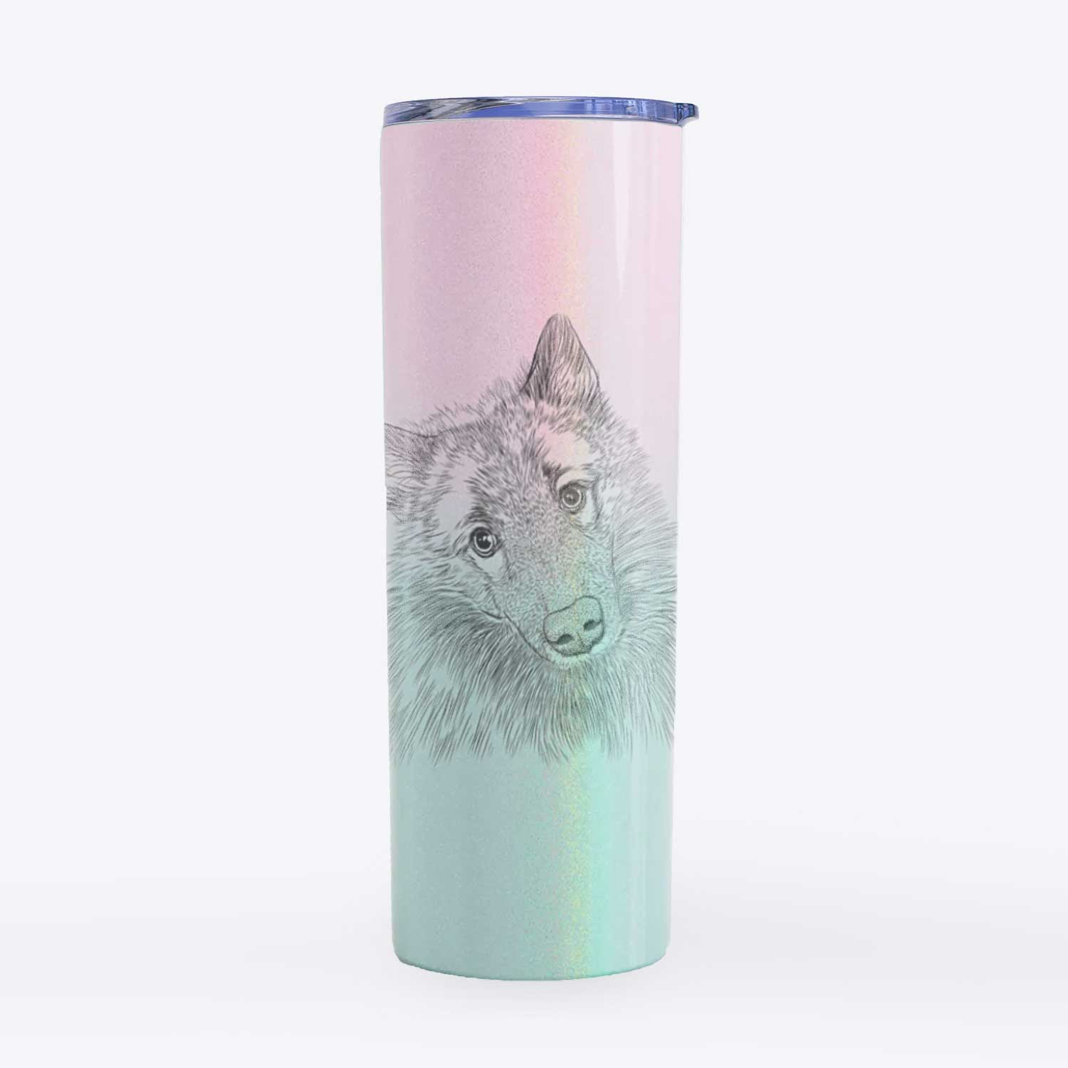 Mr. Maverick the Keeshond - 20oz Skinny Tumbler