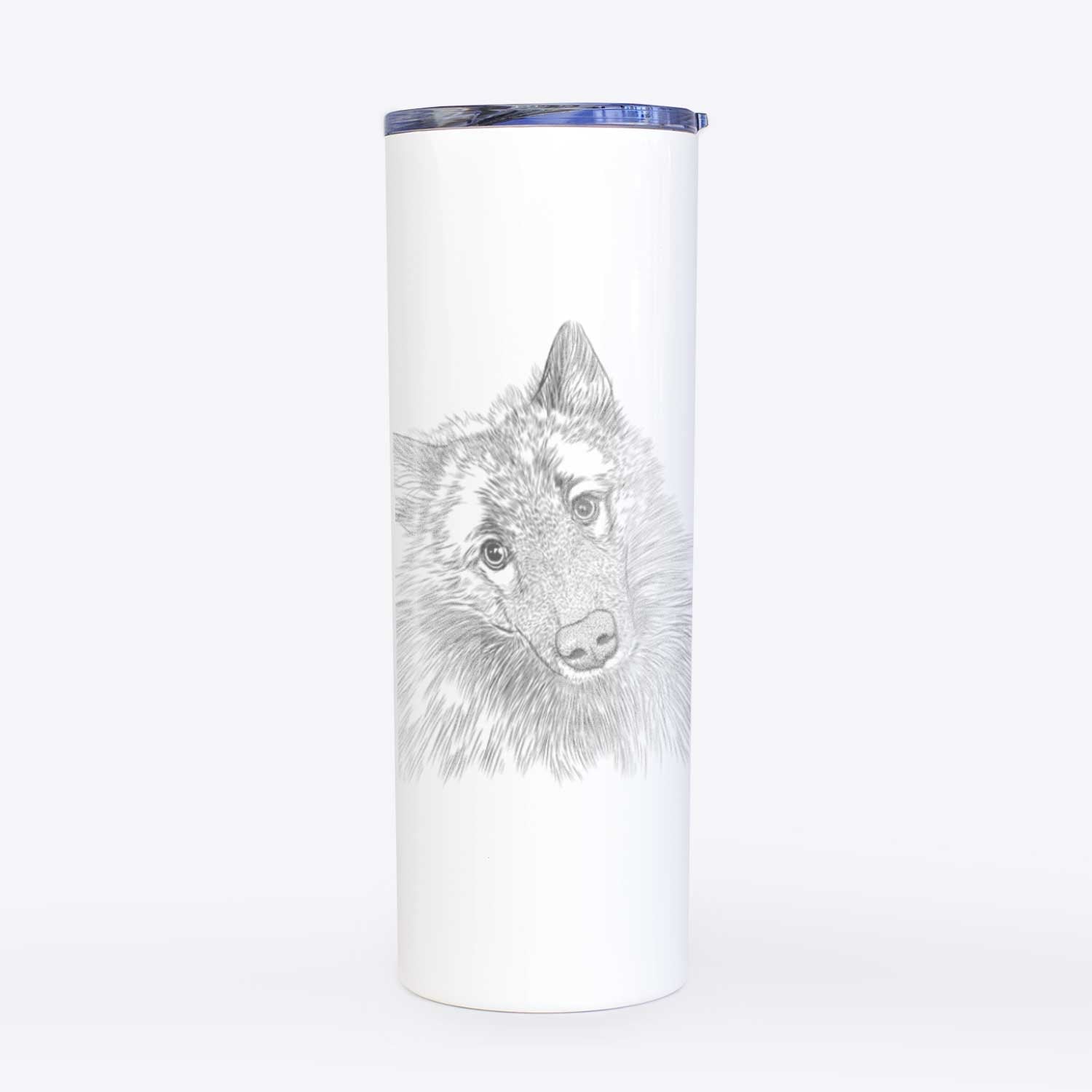 Mr. Maverick the Keeshond - 20oz Skinny Tumbler