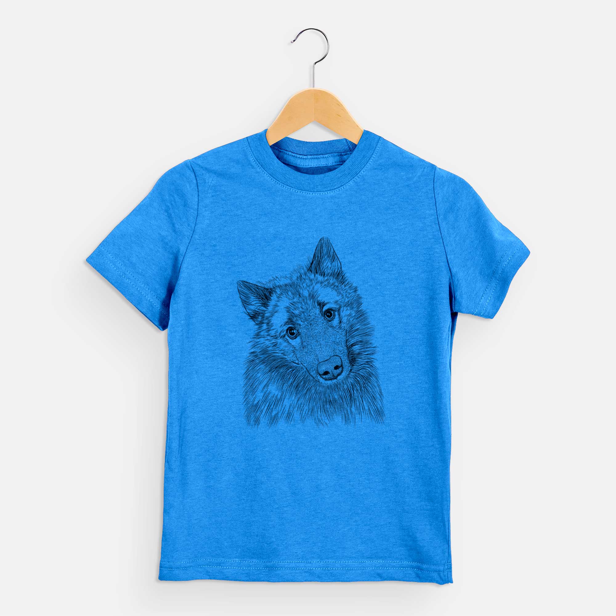 Bare Mr. Maverick the Keeshond - Kids/Youth/Toddler Shirt