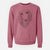 Bare Mr. Rusty the Long Haired Dachshund - Unisex Pigment Dyed Crew Sweatshirt