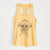 Muffin the Poodle - Women's Racerback Tanktop