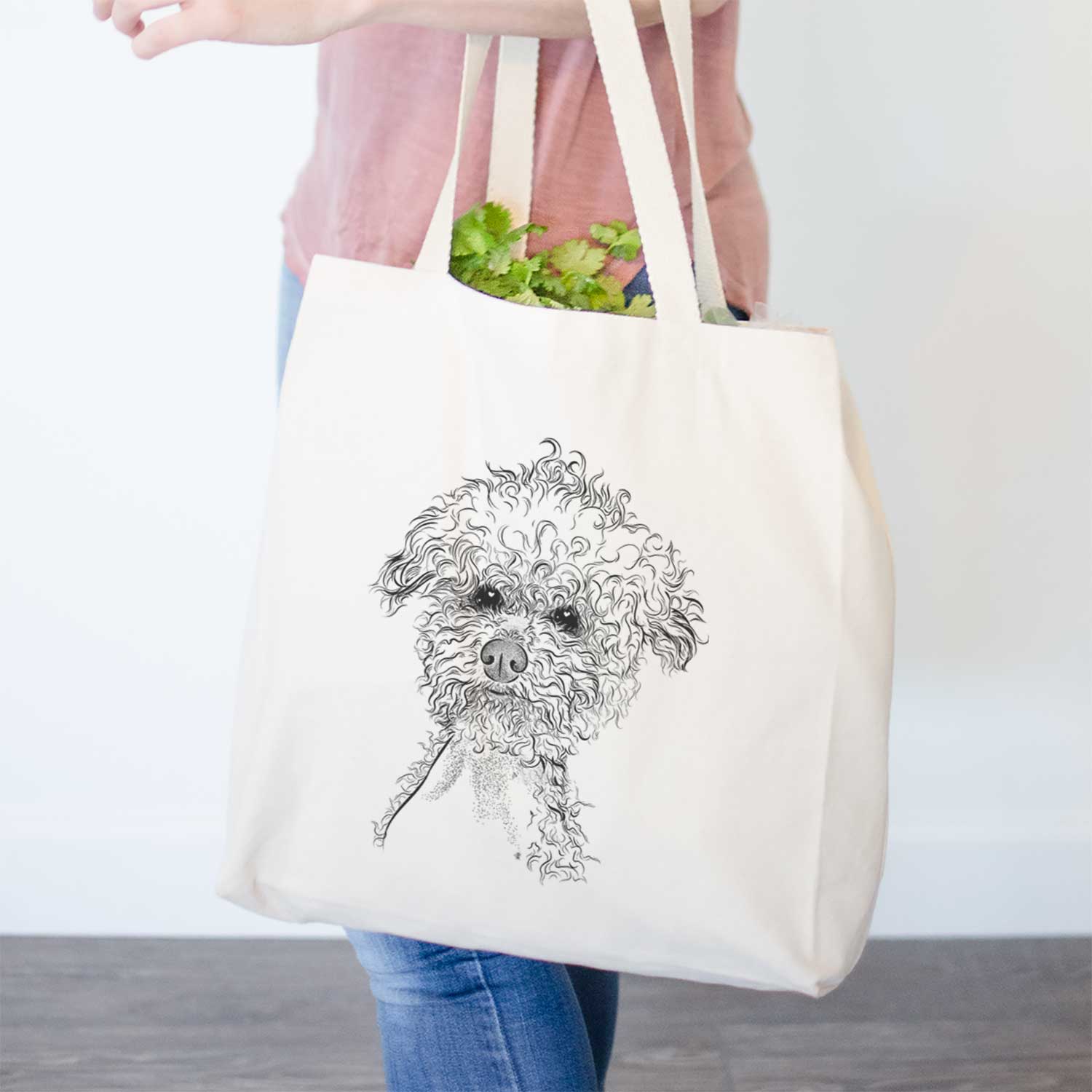 Muffin the Poodle - Tote Bag