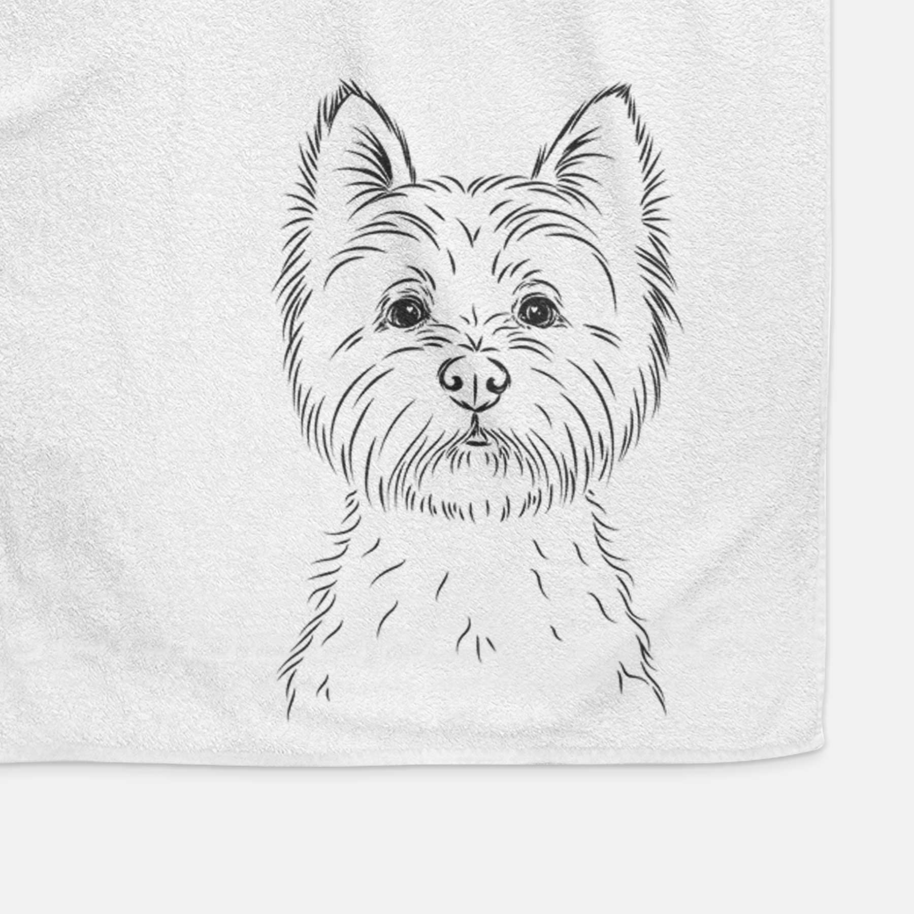 Murphy the West Highland Terrier Decorative Hand Towel