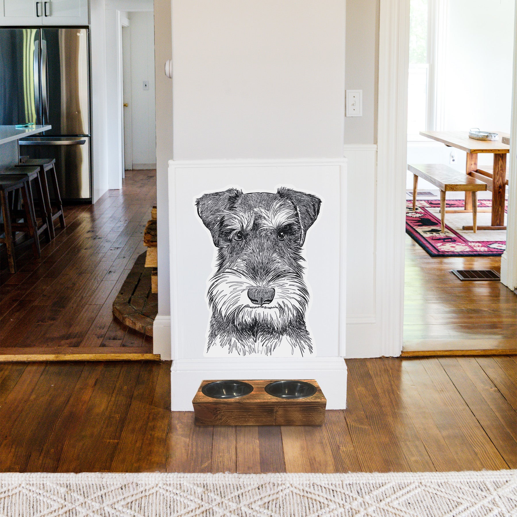 Murphy the Mini Schnauzer - Wall Decal