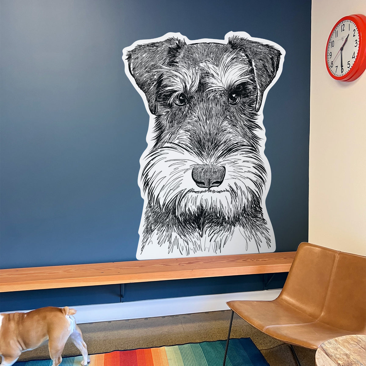 Murphy the Mini Schnauzer - Wall Decal