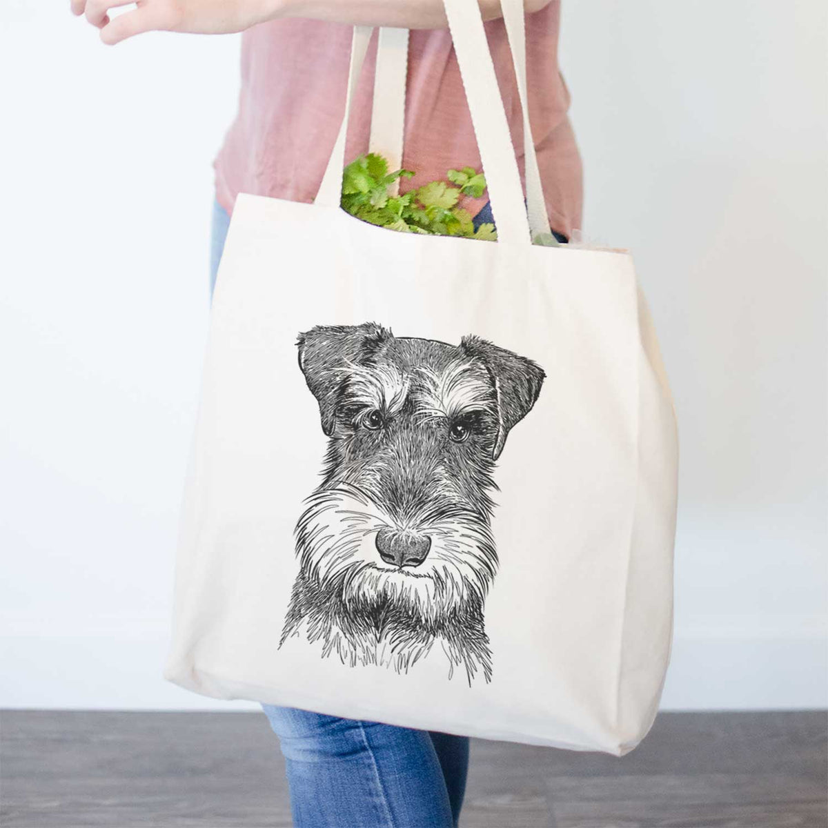 Murphy the Mini Schnauzer - Tote Bag