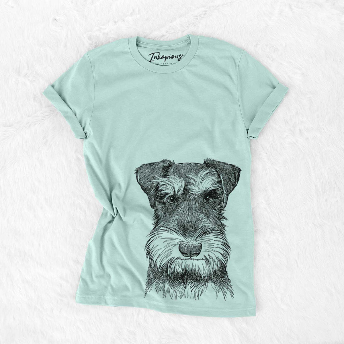 Bare Murphy the Mini Schnauzer - Unisex Crewneck