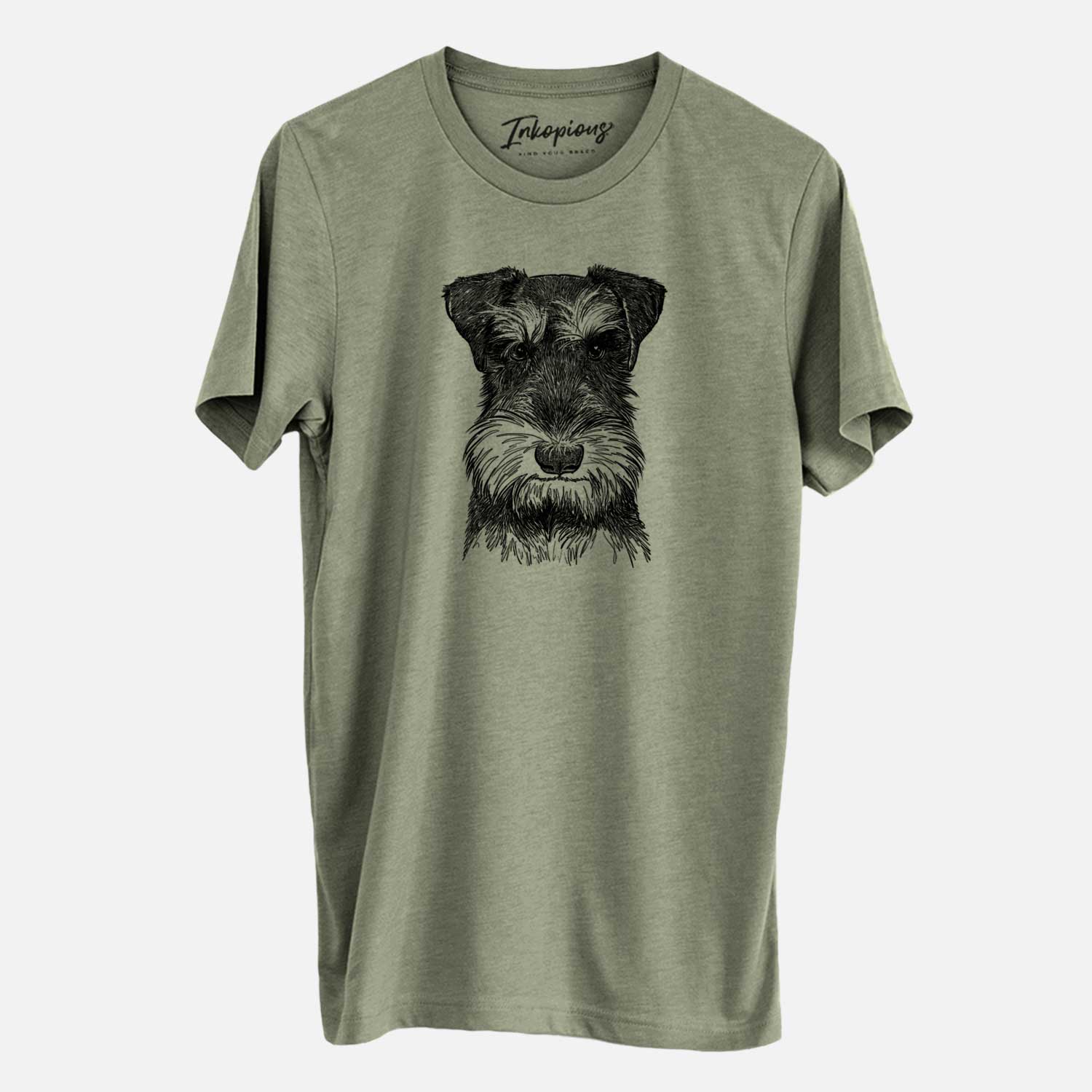 Bare Murphy the Mini Schnauzer - Unisex Crewneck