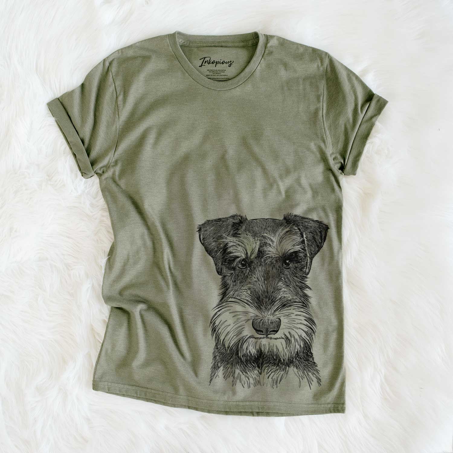 Bare Murphy the Mini Schnauzer - Unisex Crewneck