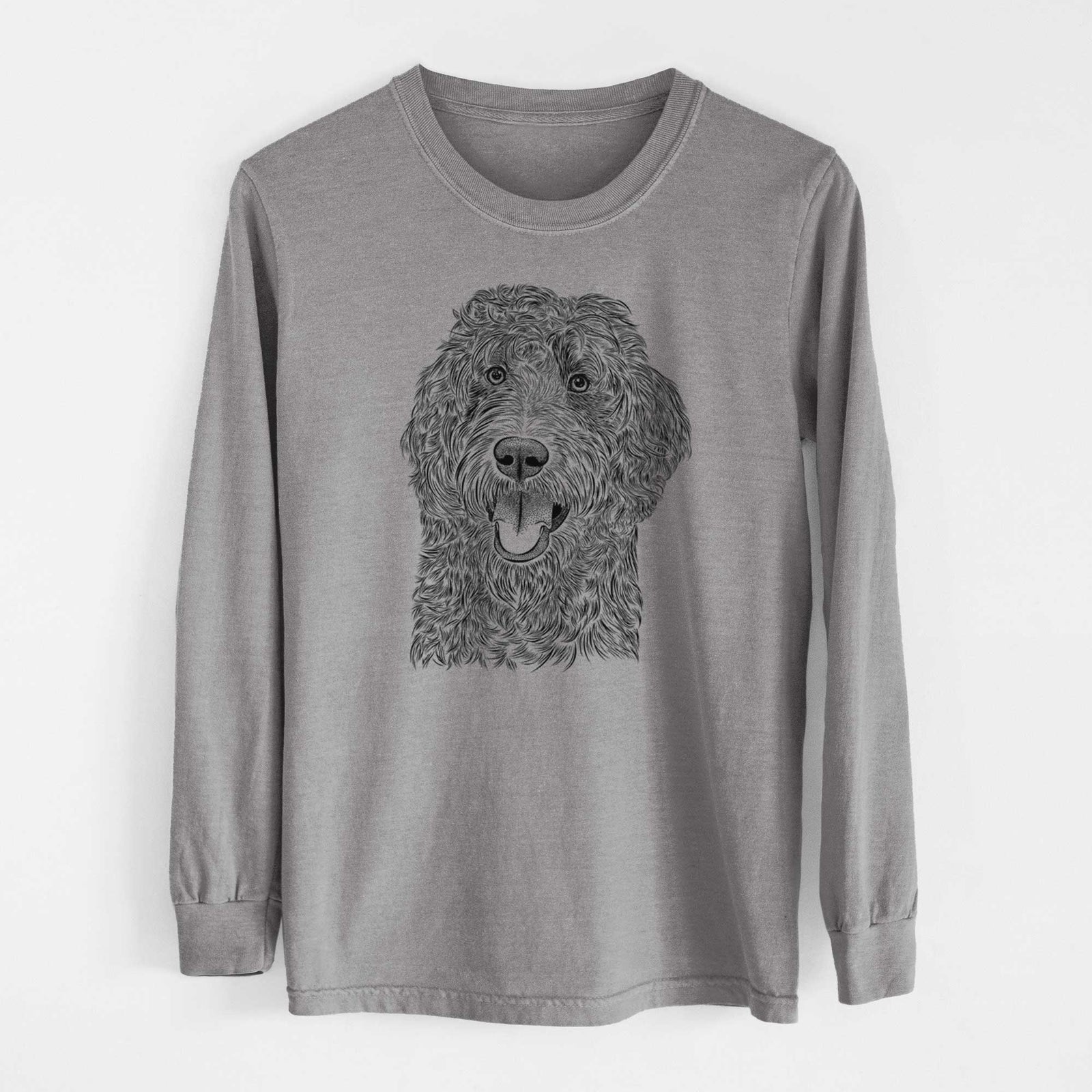 Bare Murr Dog the Labradoodle - Heavyweight 100% Cotton Long Sleeve
