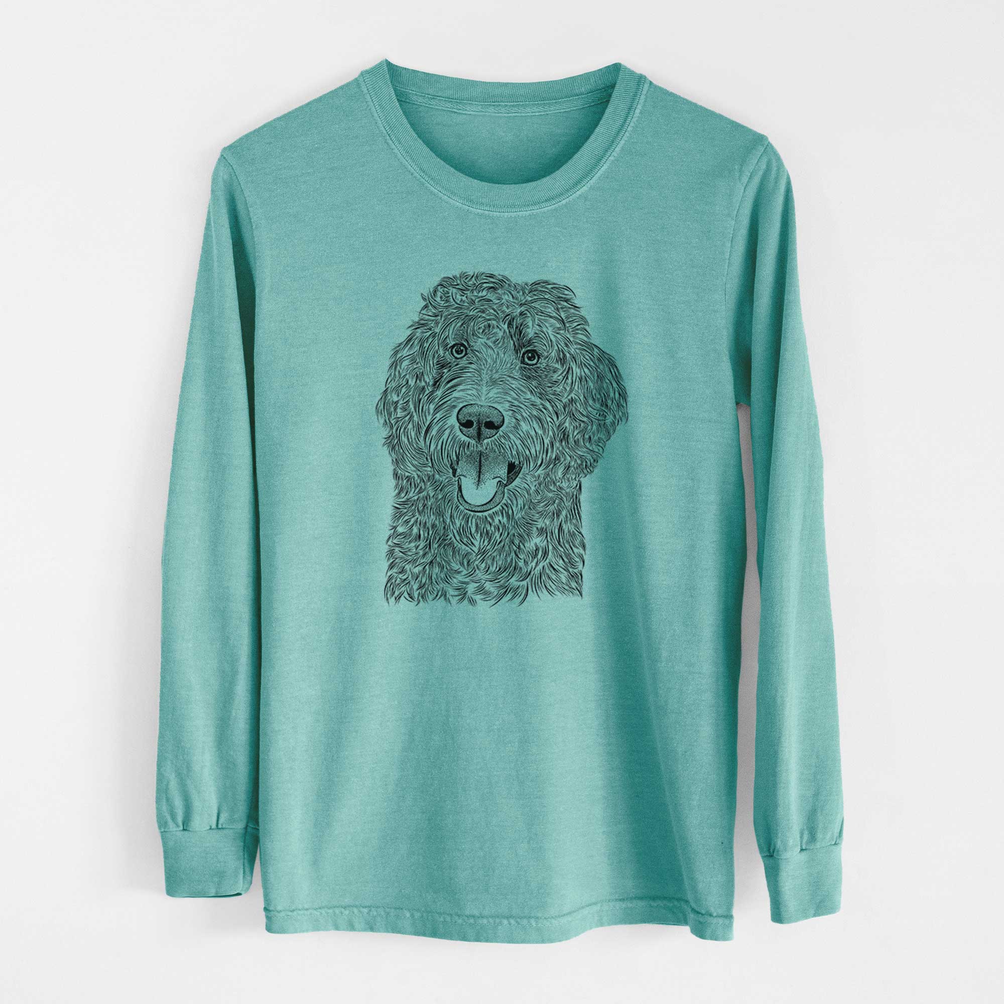 Bare Murr Dog the Labradoodle - Heavyweight 100% Cotton Long Sleeve