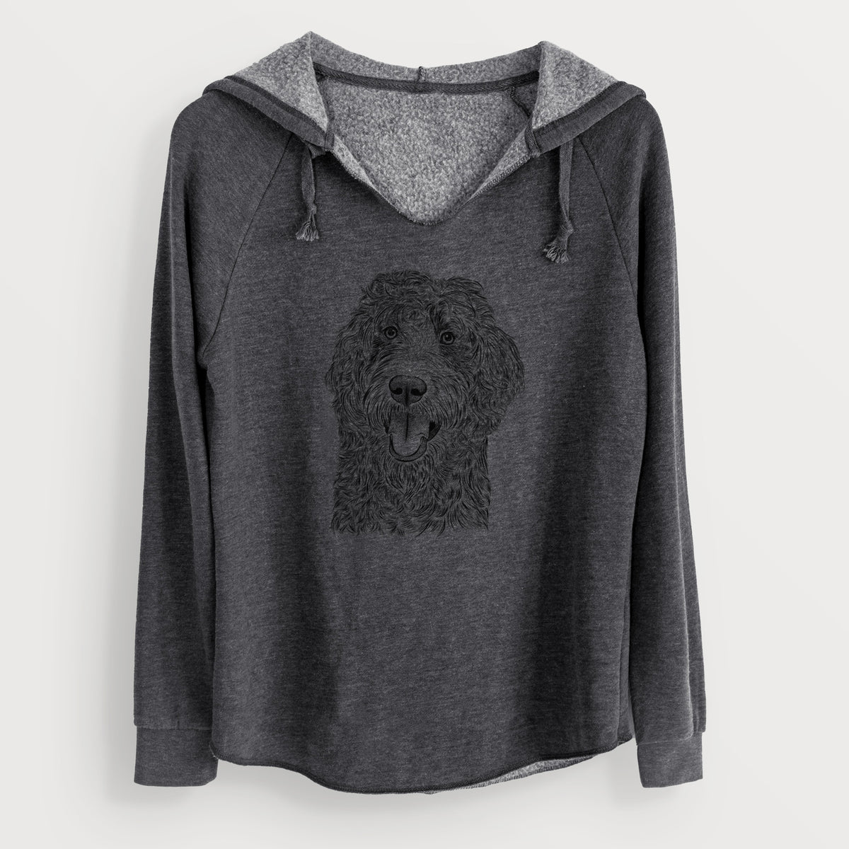 Bare Murr Dog the Labradoodle - Cali Wave Hooded Sweatshirt