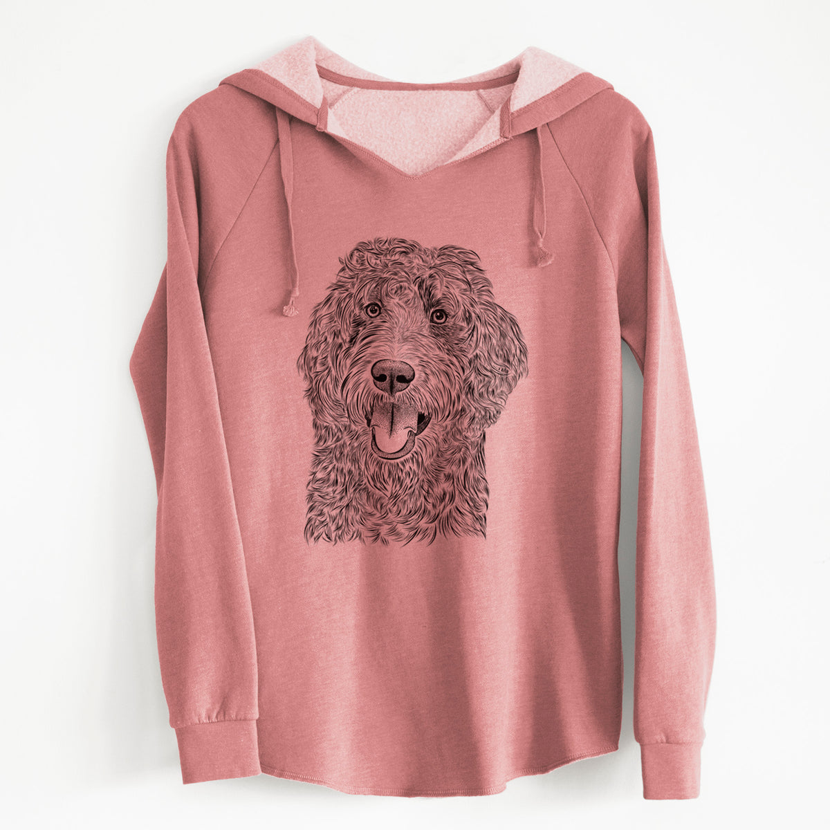 Bare Murr Dog the Labradoodle - Cali Wave Hooded Sweatshirt