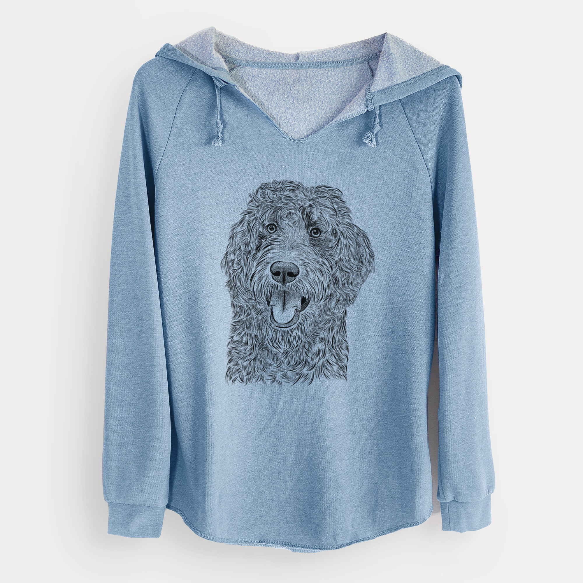 Bare Murr Dog the Labradoodle - Cali Wave Hooded Sweatshirt
