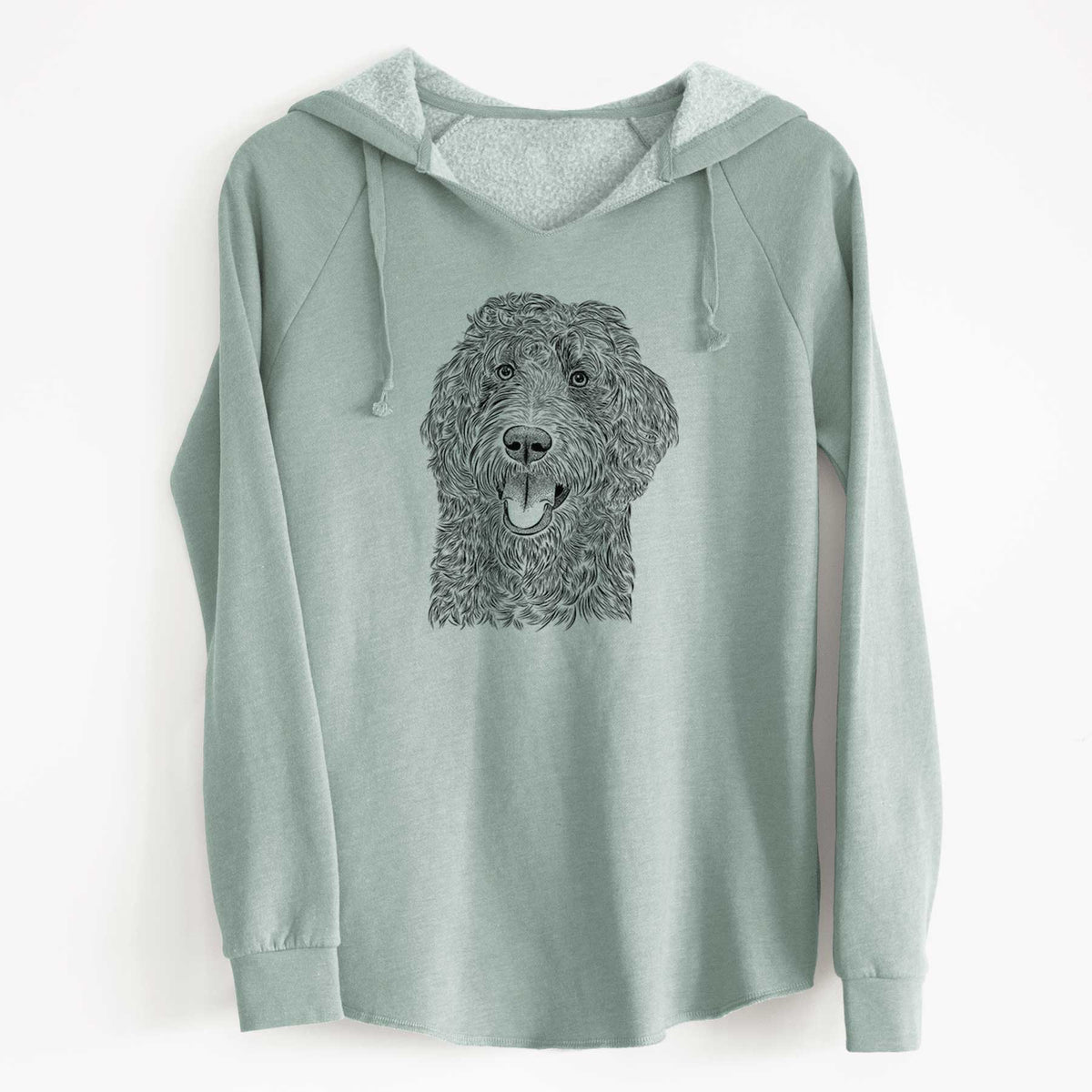 Bare Murr Dog the Labradoodle - Cali Wave Hooded Sweatshirt